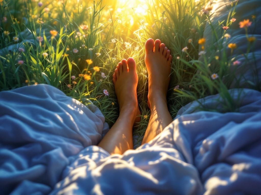 Босоногий бег по поляне: что он может значить для вас