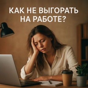 Как избежать выгорания на работе