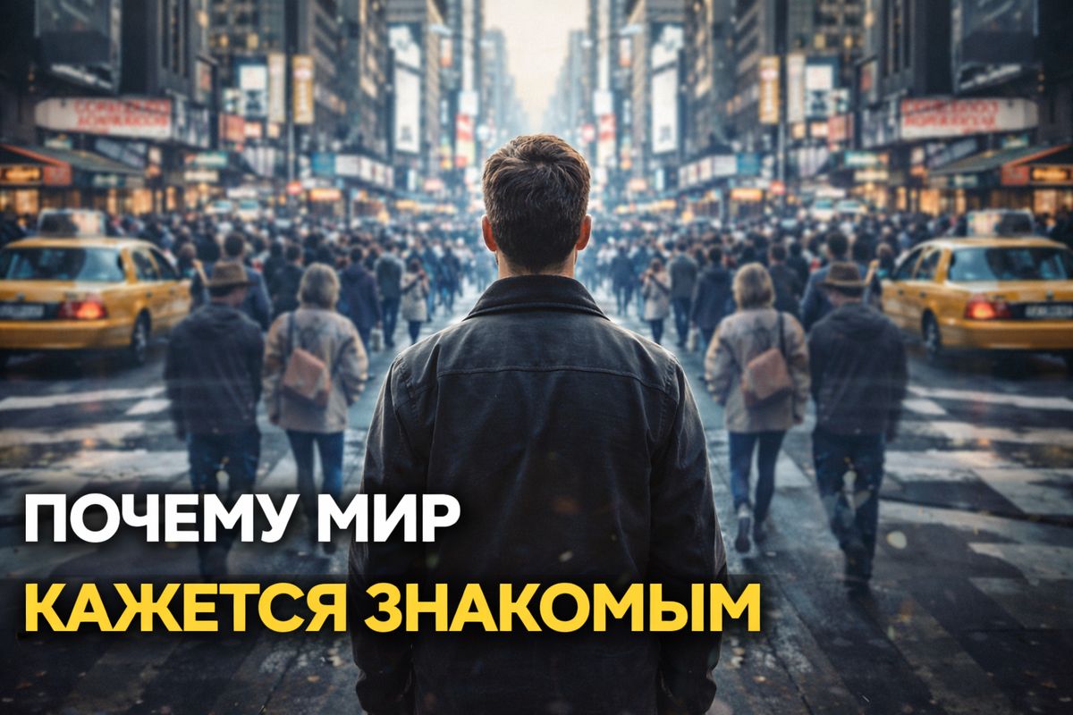 Почему мир кажется знакомым и как это объясняет наука