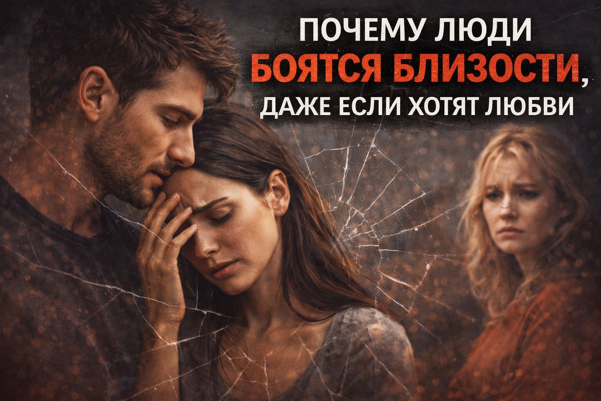 Почему страх близости мешает любви